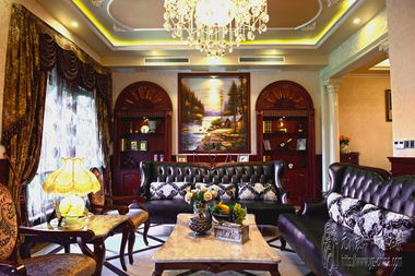 歐式風格經典永不過時,380平米聯排別墅