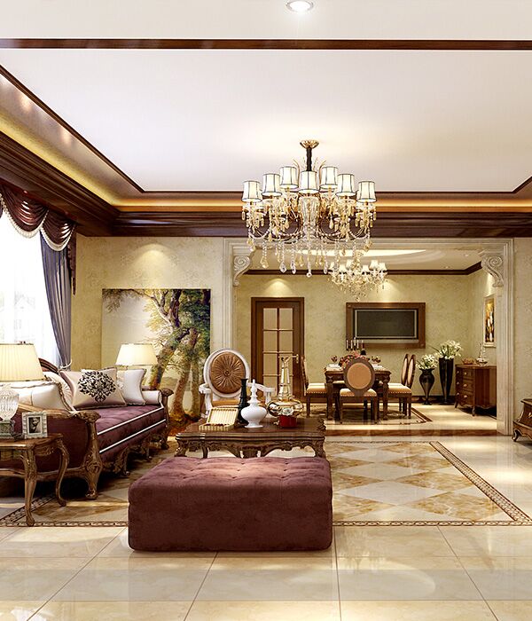 歐式北京裝修裝修效果圖客廳裝修效果圖片_裝修美圖-新浪家居